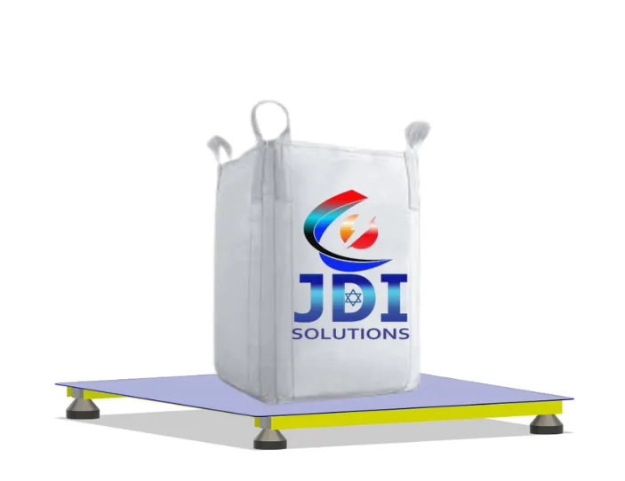 Balança de plataforma JDI com big bag